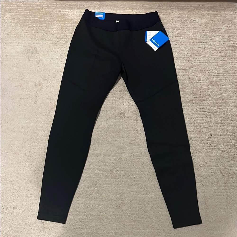 Columbia Black and Gray Performance Leggings